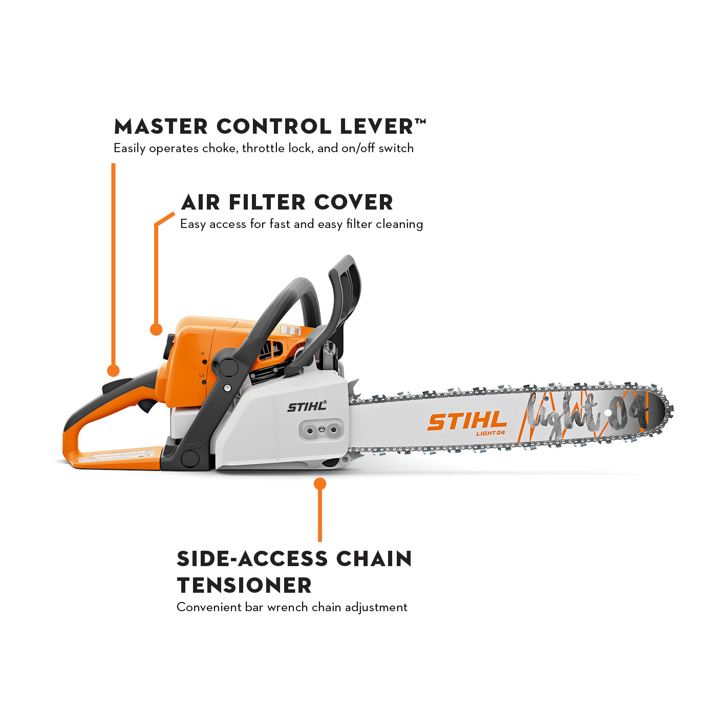 STIHL MS 250 Gasoline Chainsaw